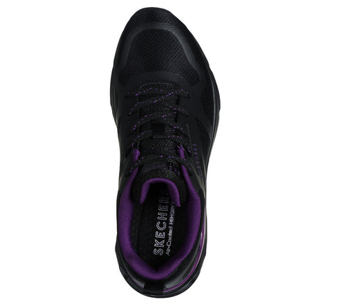 Pantofi sport, dama, SKECHERS TRES-AIR UNO-MODERN AFF-AIR 177421-BBK negru, textil